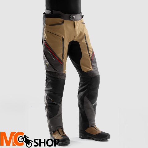 REBELHORN SPODNIE TEKSTYLNE HARDY 3.0 DESER/GR/RE