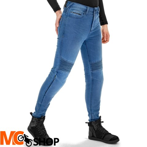 SHIMA JEANSY MOTOCYKLOWE ZENITH LADY PNT BLUE