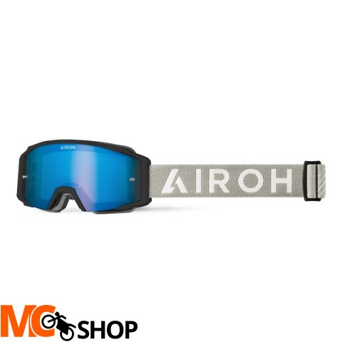 AIROH GOGLE BLAST XR1 BLACK MATT SZYBA BLUE MIRROR