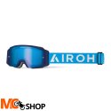 AIROH GOGLE BLAST XR1 BLUE MATT SZYBA BLUE MIRRORE