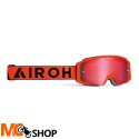 AIROH GOGLE BLAST XR1 ORANGE MATT SZYBA RED MIRROR