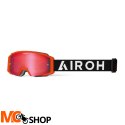 AIROH GOGLE BLAST XR1 ORANGE MATT SZYBA RED MIRROR